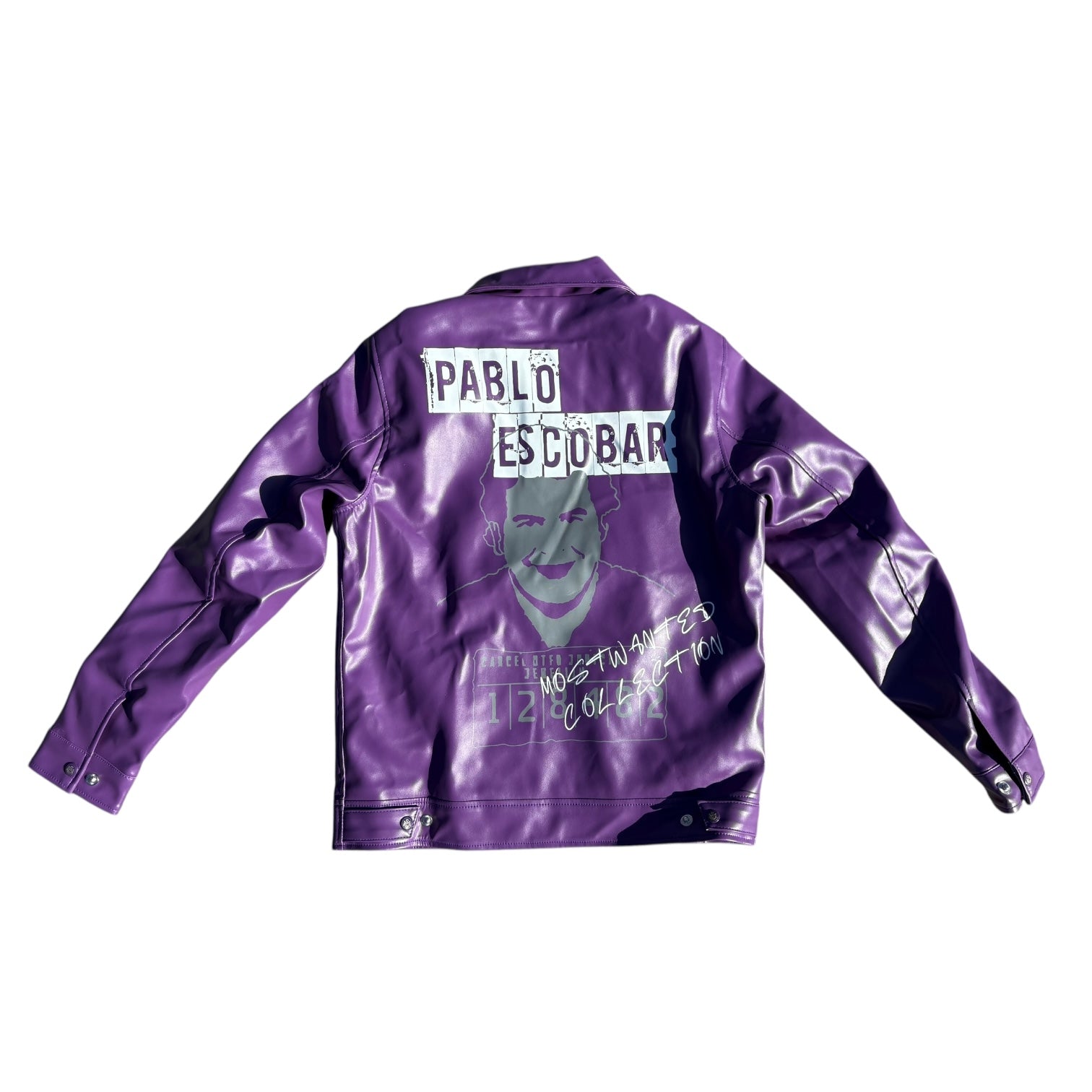 Pablo Grape Edition Leather Jacket