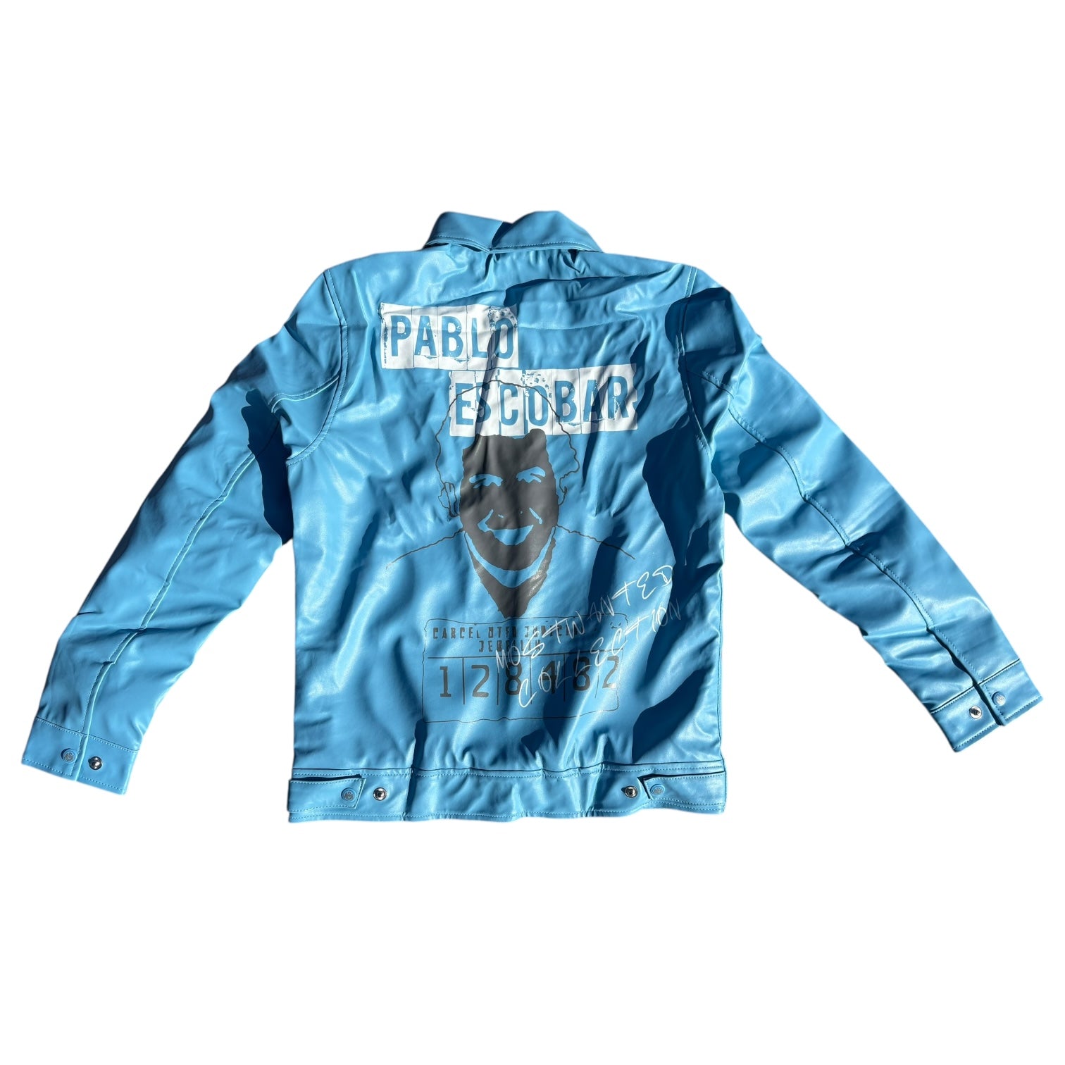 Pablo Artic Blue Edition Leather Jacket